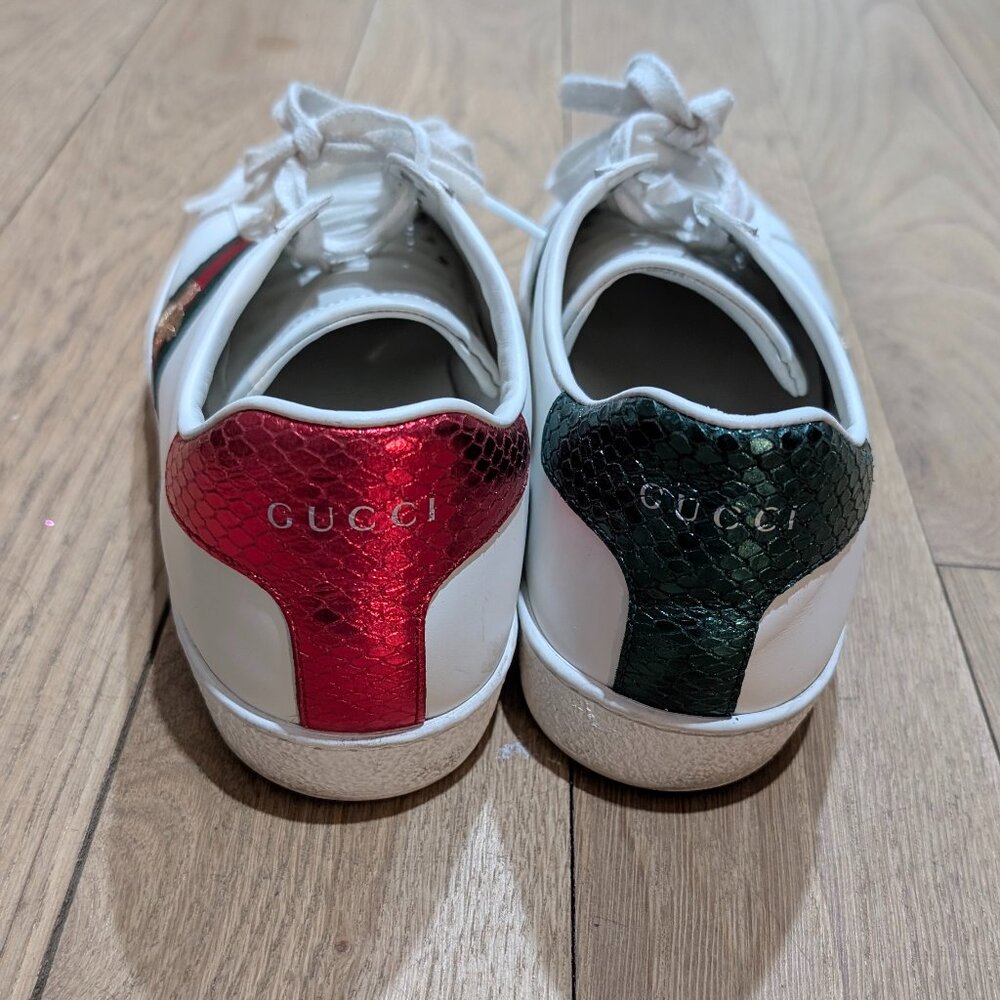Gucci New Ace Sneaker (Women) Size: 9.5US/39.5EU (Pre-worn) - Picture 8 of 14